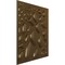 Ekena Millwork 19 5/8in. W x 19 5/8in. H Shale EnduraWall Decorative 3D Wall Panel Covers 2.67 Sq. Ft. WP20X20SLCCB - alternate 5